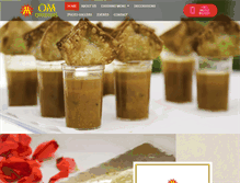 Tablet Screenshot of omcaterers.in